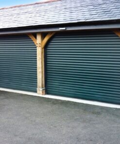 Fir Green Roller Garage Door