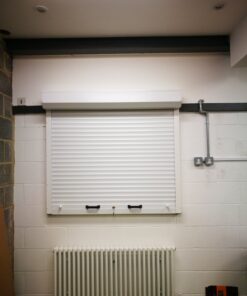 Image of White Domestic Security Shutter