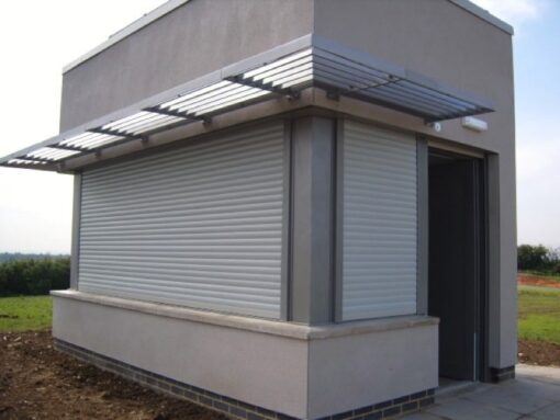 M511 Commercial roller shutter on judge's box