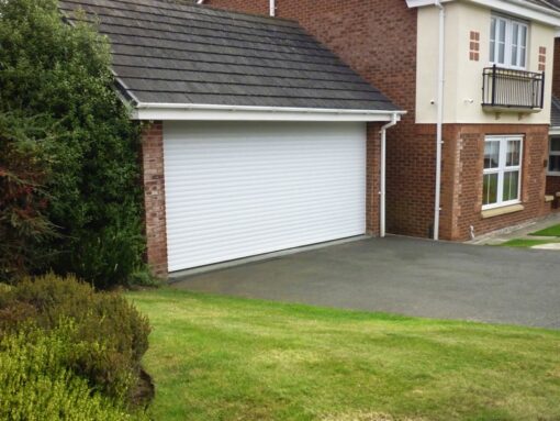 White Roller Garage Door Classic