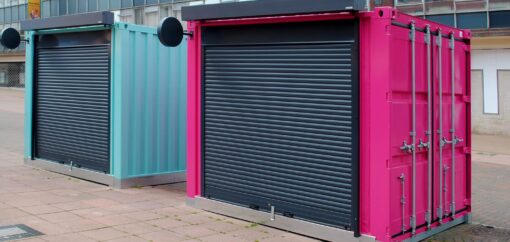 T55 Roller Shutter Wolverhampton Market