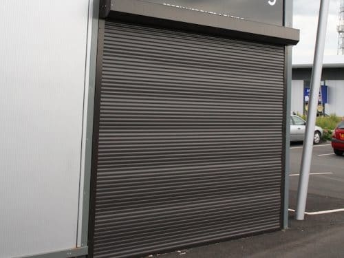 E37 Black Aluminium Shutter