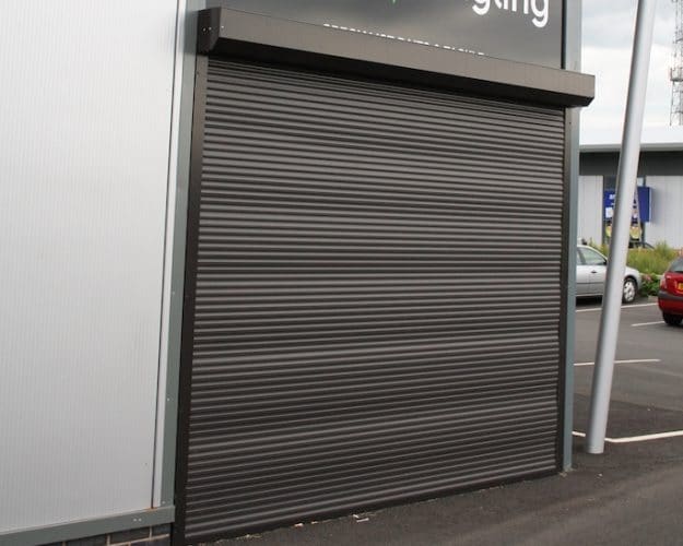 E37 Black Aluminium Shutter