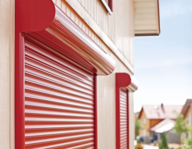 E37 Roller Shutter with Circular Housing