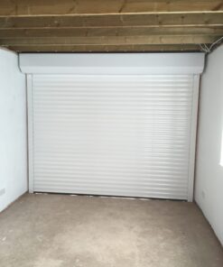 Image of White Domestic Security Shutter