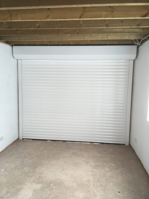 Image of White Domestic Security Shutter