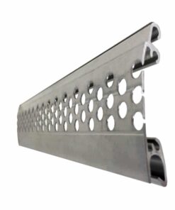 P37 Perforated Slat Profile Close-Up