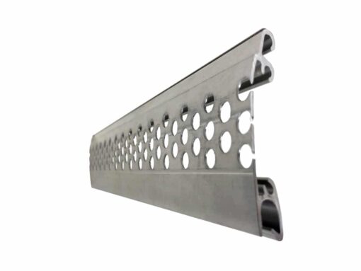 P37 Perforated Slat Profile Close-Up