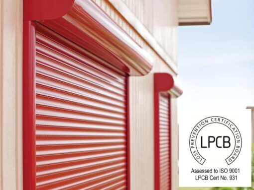 E37 Elite Security Shutter with LPCB Logo