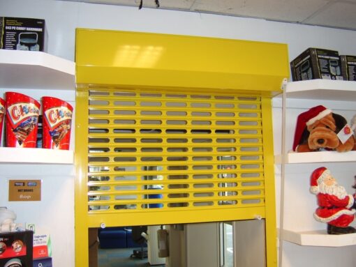 V37 Yellow Vision Roller Shutter