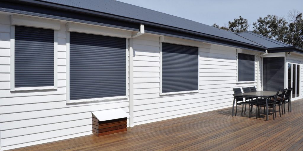 Domestic Roller Shutter on Windows M511