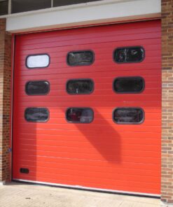 Industrial Doors Red