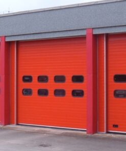 Sectional Doors Red